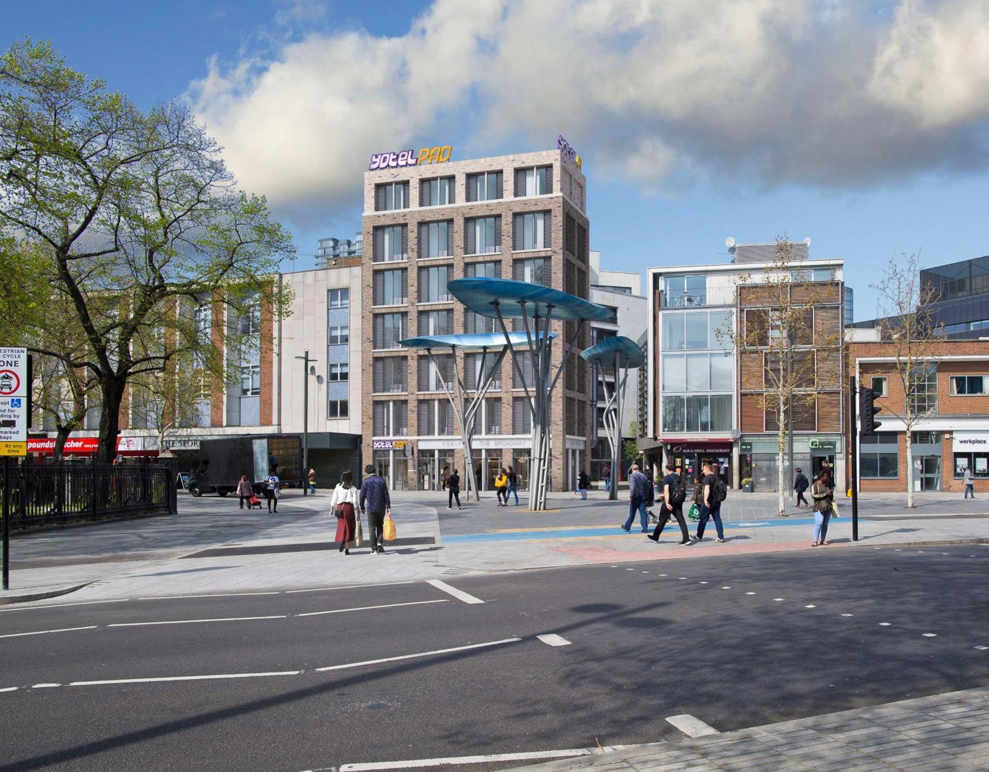 Yotelpad London Stratford Bagian luar foto